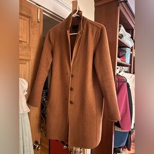 Banana Republic Tan Wool Coat